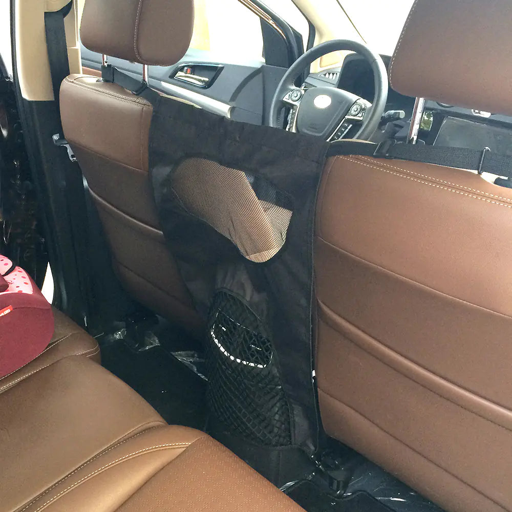 Pet Car Accessories - Rear Seat Pet Barrier for Dogs