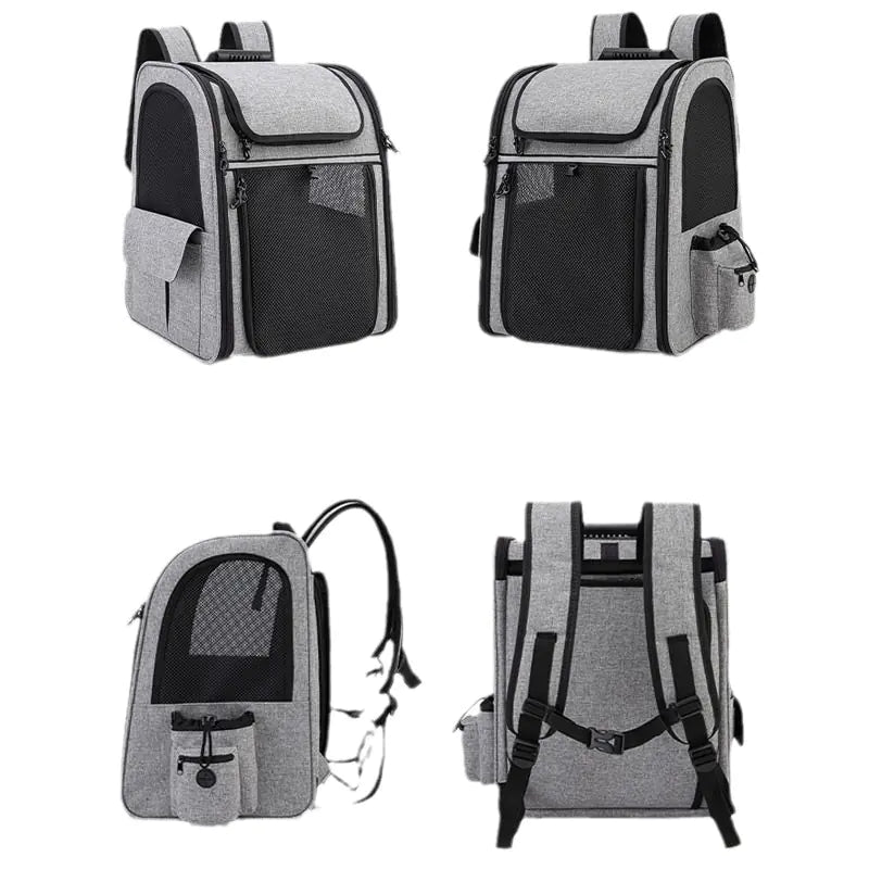 Portable Expandable Cat and Dog Backpack Carrier