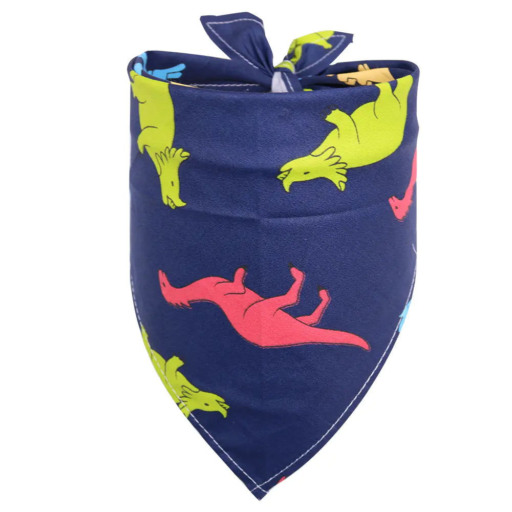 Cotton Triangle Scarf for Dogs (Pet Accessory)
