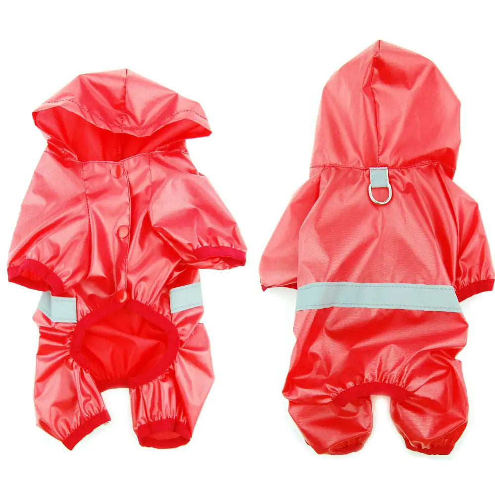 Reflective Waterproof Boxer Jumpsuit for Pets