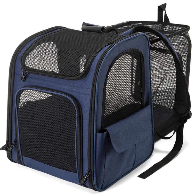 Portable Expandable Cat and Dog Backpack Carrier