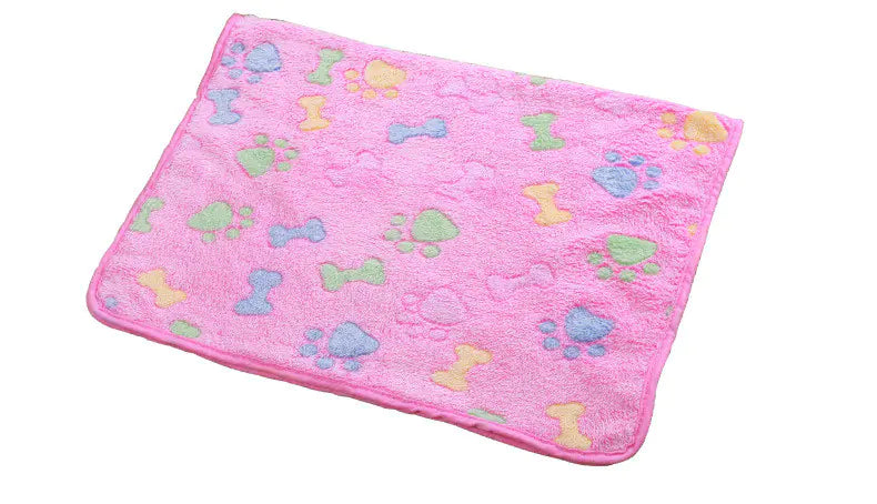 Pet Blanket - Super Soft Coral Fleece for Dogs and Cats