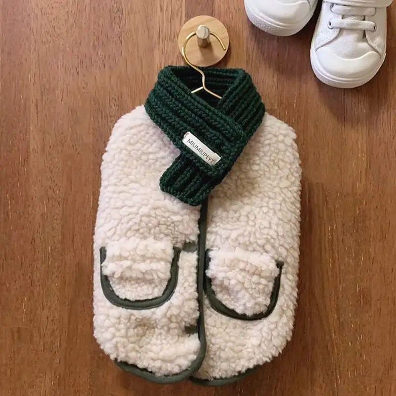 Warm Teddy Coat for Autumn & Winter Pet Dogs and Cats