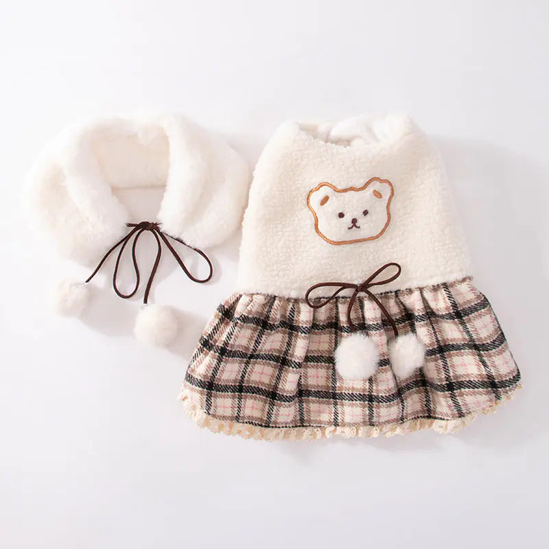 Cute Bear Dress for Fashionable Puppies