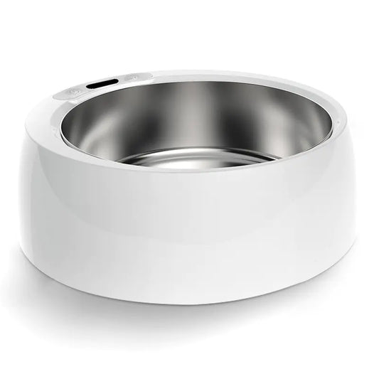 Round Stainless Steel Smart Heating Bowl Feeder