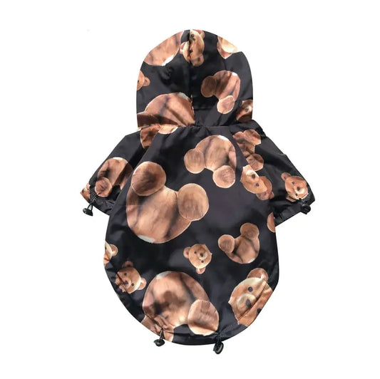Autumn Winter Raincoat for Trendy Puppy