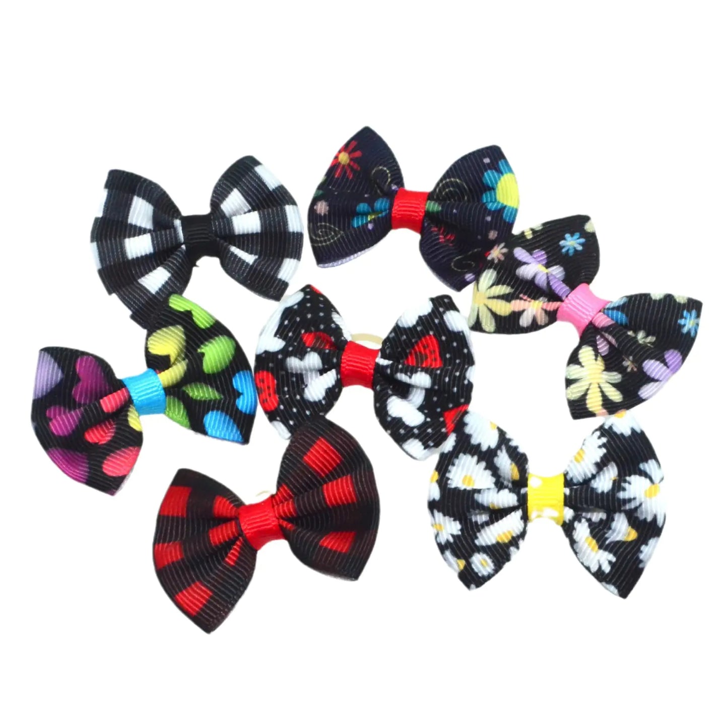Pet Bowtie Hair Clip for Dogs and Cats