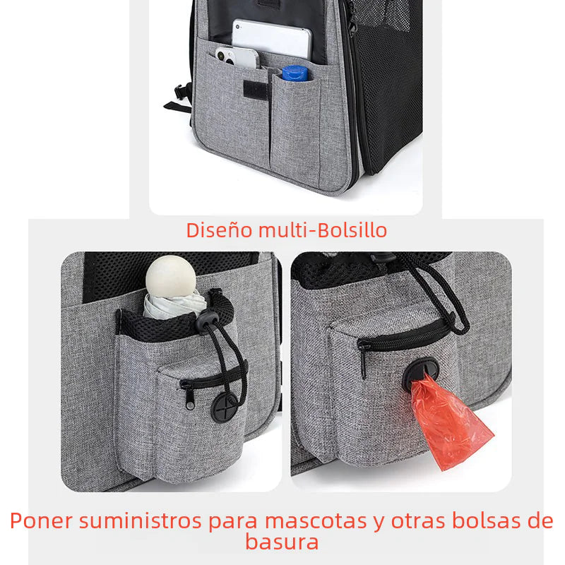 Portable Expandable Cat and Dog Backpack Carrier