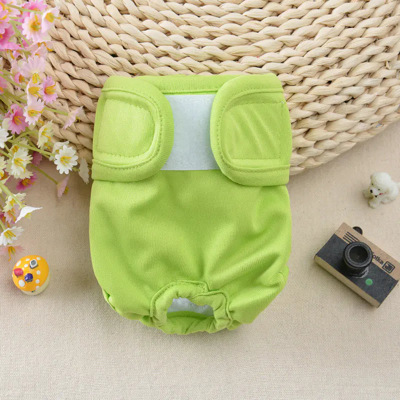 Anti-Harassment Menstrual Pants with Velcro Closure