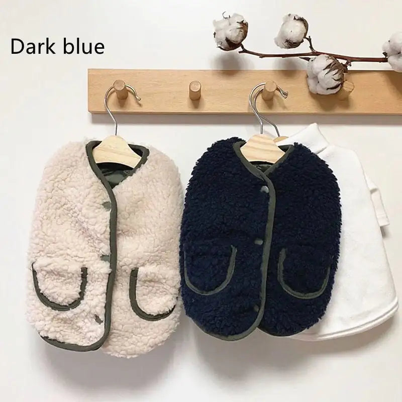 Warm Teddy Coat for Autumn & Winter Pet Dogs and Cats