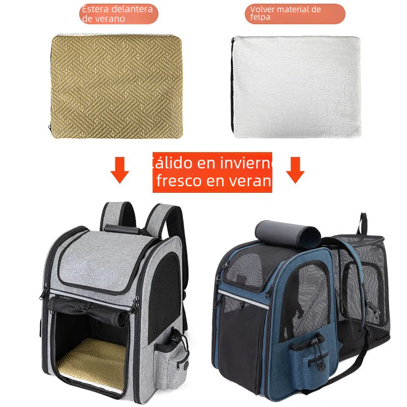 Portable Expandable Cat and Dog Backpack Carrier