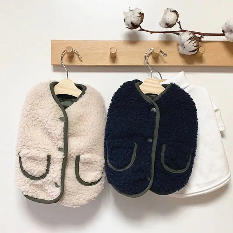 Warm Teddy Coat for Autumn & Winter Pet Dogs and Cats