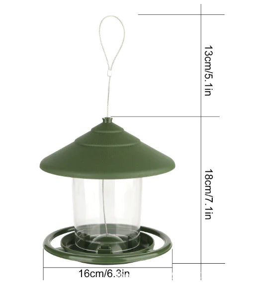 Outdoor Garden Automatic Hummingbird Feeder (1pc)