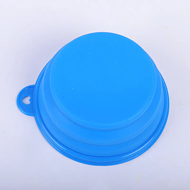 Portable Eco-Friendly Silicone Pet Bowl for Cats & Dogs
