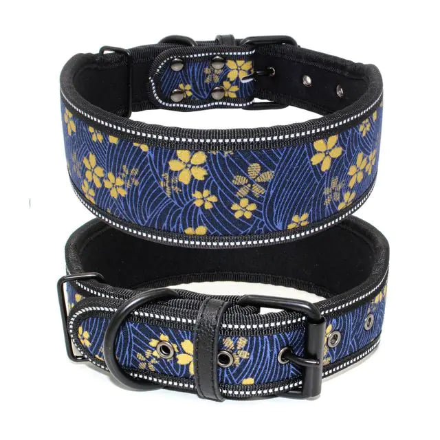 Reflective Waterproof Dog Collar and Leash