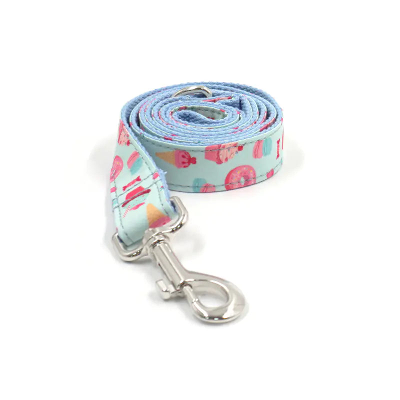 Cross Border Pet Collar and Leash Bow Set